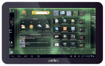 Лот: 5325959. Фото: 1. Планшет Perfeo 7510 HD 8Gb гарантия... Планшеты