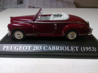 Лот: 4699065. Фото: 1. Модель автомобиля Peugeot 203. Автомоделизм