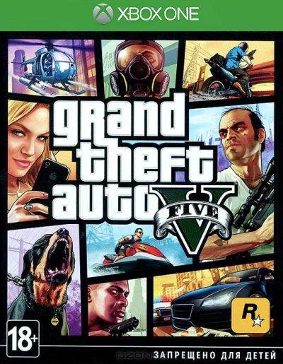 Лот: 4913259. Фото: 1. Grand Theft Auto V (Xbox One... Игры для консолей