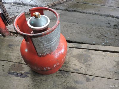 Лот: 9968598. Фото: 1. газовый баллон 5 литров с редуктором... Баллоны, газ в баллонах