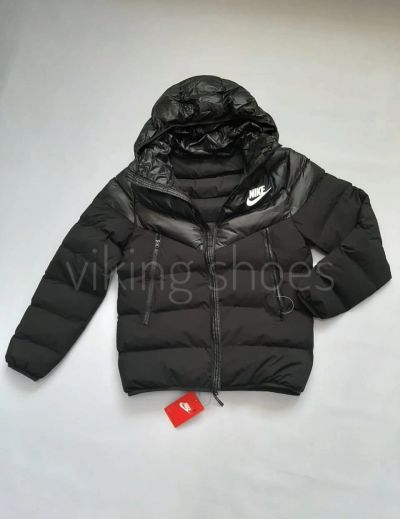 Лот: 15015959. Фото: 1. Зимняя куртка артикул 79168 черный. Зимняя спортивная одежда