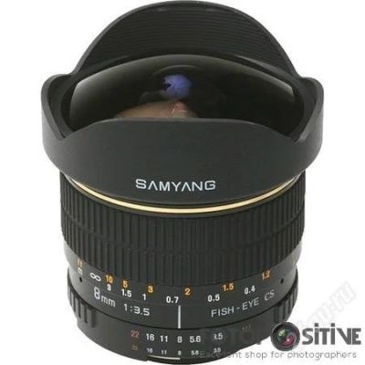 Лот: 2074451. Фото: 1. Объектив Samyang 8mm f/3.5 Fisheye... Объективы