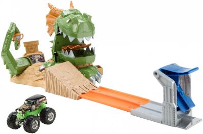 Лот: 6689428. Фото: 1. Игровой трек Дракон Hot Wheels... Конструкторы