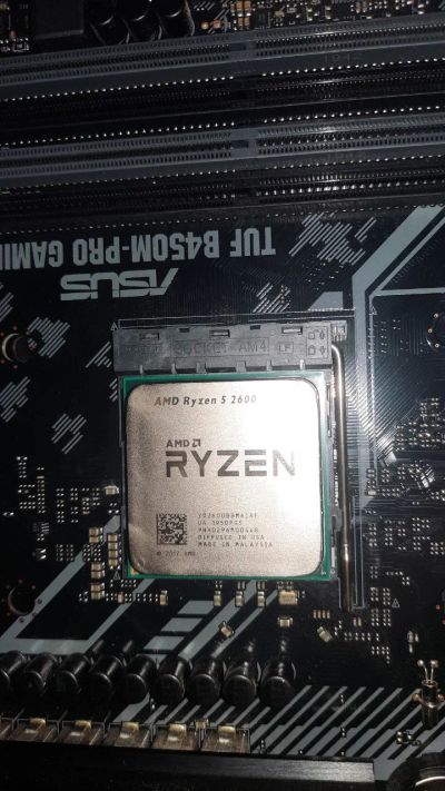 Лот: 19225457. Фото: 1. Asus B450M Pro Gaming + Ryzen... Комплекты запчастей