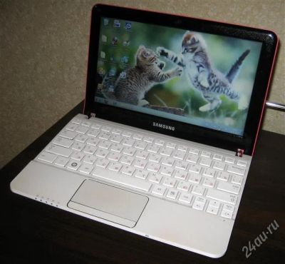 Лот: 1395410. Фото: 1. Нетбук Samsung NC110-A05 Pink... Ноутбуки