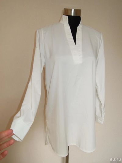 Лот: 9584976. Фото: 1. новая белая блузка/рубашка/туника... Блузы, рубашки