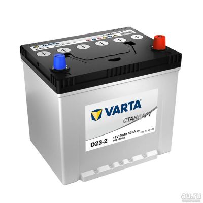 Лот: 18293284. Фото: 1. аккумулятор Varta Стандарт D23L... Аккумуляторы