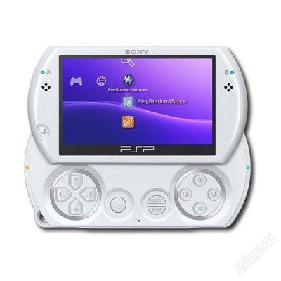 Лот: 1942938. Фото: 1. PSP Go! Белая, 16Гб с играми... Игровые приставки, консоли