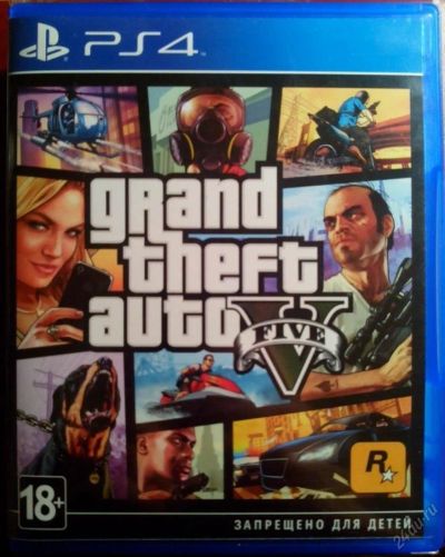 Лот: 5706191. Фото: 1. GTA 5 на PS4. Игры для консолей