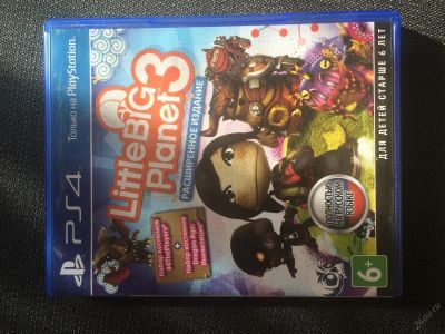 Лот: 5938040. Фото: 1. Little Big Planet 3 (PS4). Игры для консолей