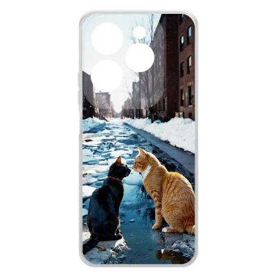 Лот: 25134586. Фото: 1. Чехол Krutoff Clear Case "Мартовские... Чехлы, бамперы