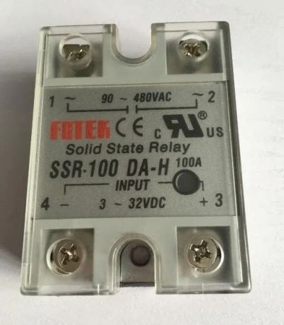 Лот: 11568195. Фото: 1. 90-480vac к 3-32vdc 100A ssr-100da-h... Магнитные пускатели, контакторы, реле