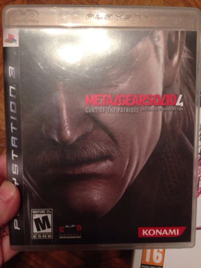 Лот: 6295351. Фото: 1. metal gear solid 4 guns of the... Игры для консолей