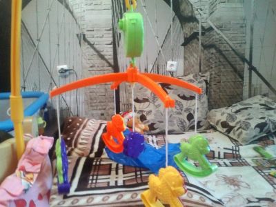 Лот: 3842371. Фото: 1. Детский музыкальный Мобиль на... Для младенцев