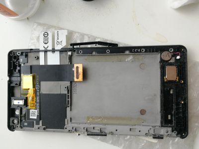 Лот: 17412890. Фото: 1. Б/у модуль Sony e5533 orig!. Дисплеи, дисплейные модули, тачскрины