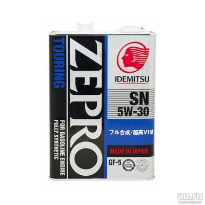Лот: 12496643. Фото: 1. IDEMITSU Zepro Touring 5W-30 4... Масла, жидкости