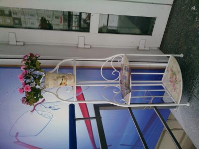 Лот: 4995852. Фото: 1. Этажерка. полка угловая светлая. Аксессуары