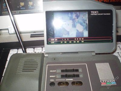 Лот: 136200. Фото: 1. мини телевизор lcd t530 citizеn... Телевизоры