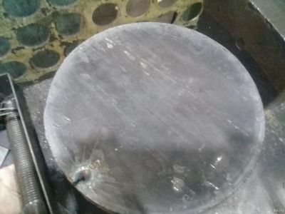 Лот: 13645428. Фото: 1. Это зародыш блина на штангу или... Штанги, блины
