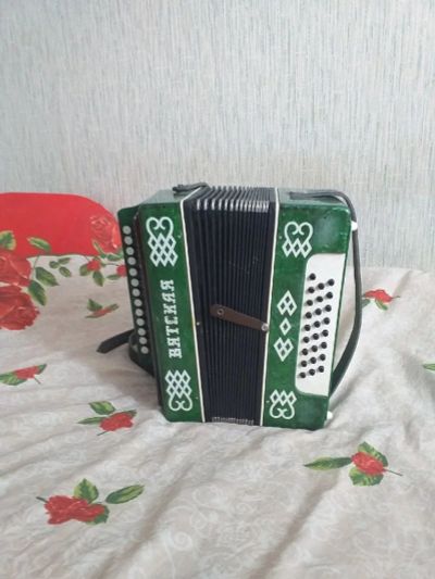 Лот: 16236773. Фото: 1. Гармошка Вятская. Духовые