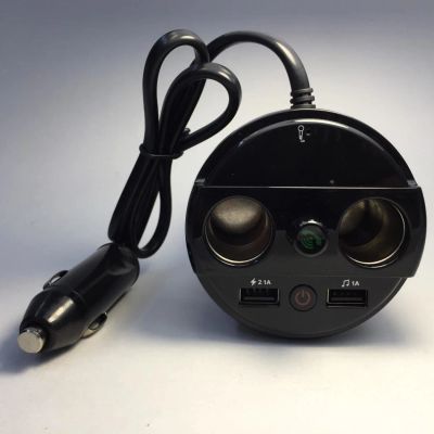 Лот: 11506521. Фото: 1. FM-трансмиттер 401E USB+AUX+Bluetooth. Дата-кабели, переходники