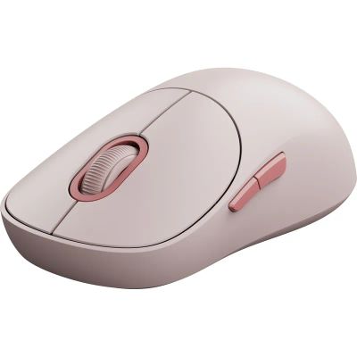 Лот: 25109171. Фото: 1. Мышь Xiaomi Wireless Mouse 3 розовая... Клавиатуры и мыши