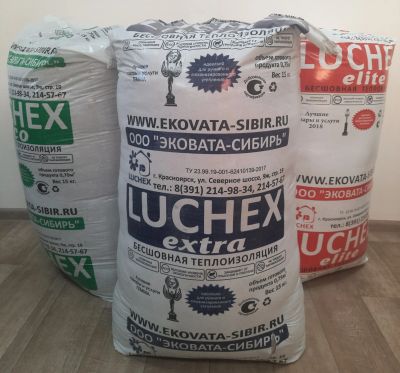Лот: 25059676. Фото: 1. Эковата "Luchex". Утеплитель и изоляционные материалы