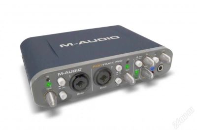 Лот: 737787. Фото: 1. M-Audio Fast Track PRO. Микшеры, предусилители, микрофонные эффекты