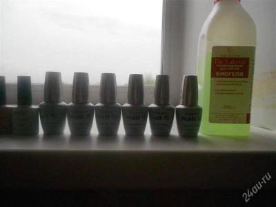 Лот: 2008833. Фото: 1. гель-лаки,финишь гель,праймер... Лак для ногтей