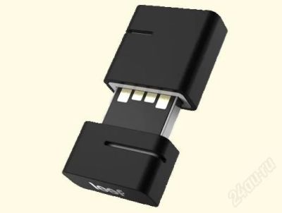 Лот: 2951948. Фото: 1. Флешка USB 8 Гб LEEF SPARK чёрный... USB-флеш карты