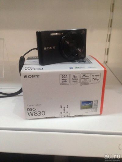 Лот: 9131274. Фото: 1. Фотоаппарат Sony W830. Цифровые компактные