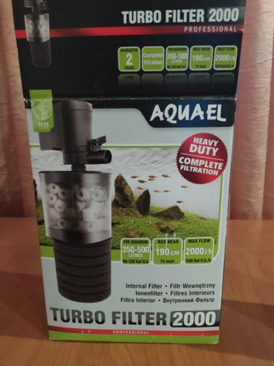 Лот: 17315239. Фото: 1. Aquael turbo filter 2000. Оборудование