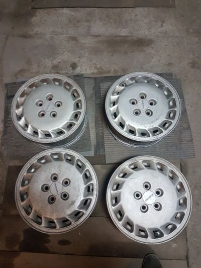 Лот: 19110804. Фото: 1. Литые диски r14 5x100 4шт комплект... Диски