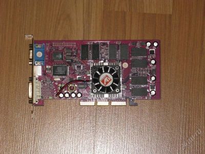 Лот: 827570. Фото: 1. ATI Radeon 8500 64Mb, TV-Out... Видеокарты