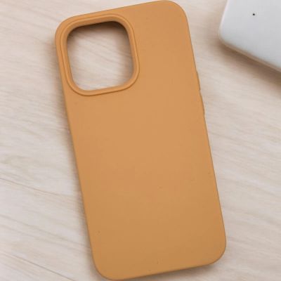 Лот: 25227438. Фото: 1. Чехол iPhone 13 Pro SC Full (дыня... Чехлы, бамперы