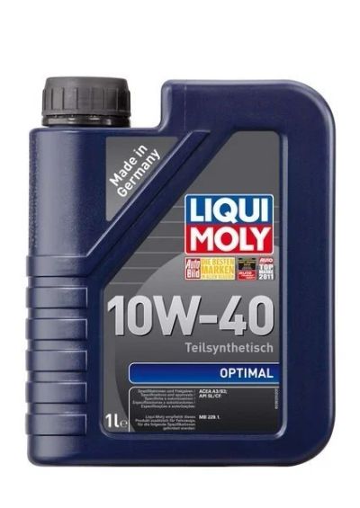 Лот: 20555690. Фото: 1. Liqui Moly Optimal 10W-40 SL/CF... Масла, жидкости