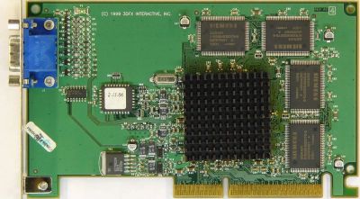 Лот: 5300068. Фото: 1. Видеокарта 3DFX Velocity 100 AGP... Видеокарты