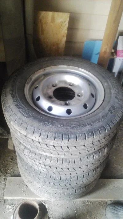Лот: 11405016. Фото: 1. Kia Bongo 3 195/70/15 5x160. Шины на дисках