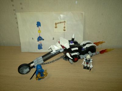 Лот: 5984797. Фото: 1. Лего Lego Ninjago 2259 Мотоцикл-череп. Конструкторы