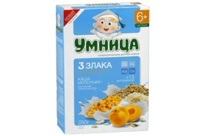 Лот: 4454930. Фото: 1. каша умница. Детское питание