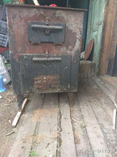 Лот: 14325118. Фото: 1. Буржуйка котел. Отопительные котлы, печи