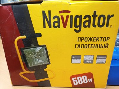 Лот: 18735929. Фото: 1. Прожектор галогенный Navigator... Офисное, промышленное освещение