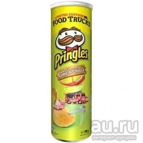 Лот: 10466315. Фото: 1. Pringles Food Trucks Lime & Chilli. Другое (продукты)