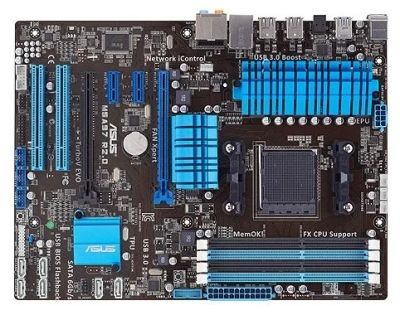 Лот: 12132239. Фото: 1. Материнская плата ASUS M5A97 LE... Материнские платы