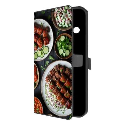 Лот: 25542357. Фото: 1. Чехол Krutoff Eco Book "Застолье... Чехлы, бамперы