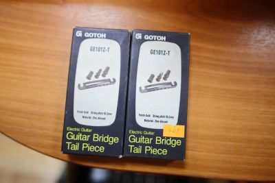 Лот: 5295908. Фото: 1. Gotoh GE101Z-T Gold Tail Piece... Аксессуары, комплектующие
