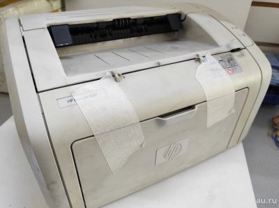 Лот: 17810022. Фото: 1. Принтер лазерный HP LaserJet 1018... Картриджи, расходные материалы