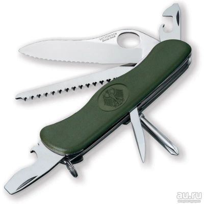 Лот: 15841991. Фото: 1. Нож Victorinox Military Green... Ножи, топоры