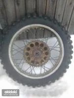 Лот: 3628791. Фото: 1. Заднее колесо от мотоцикла CZ... Запчасти