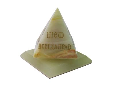 Лот: 10539452. Фото: 1. Пирамида "ШЕФ. Драгоценные и поделочные камни